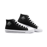 MDK Black Unisex High Top Canvas Shoes