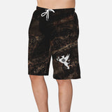 MDK Grunge Design Men's All-over Print Beach Shorts (Printy6)