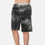 MDK Gothic Grunge Men's All-over Print Beach Shorts