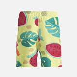 MDK Ice Cream Design Men's All-over Print Beach Shorts (Printy6)