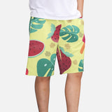 MDK Ice Cream Design Men's All-over Print Beach Shorts (Printy6)
