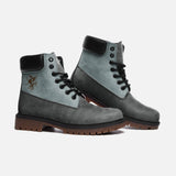 Space Gray Casual Leather Lightweight boots TB