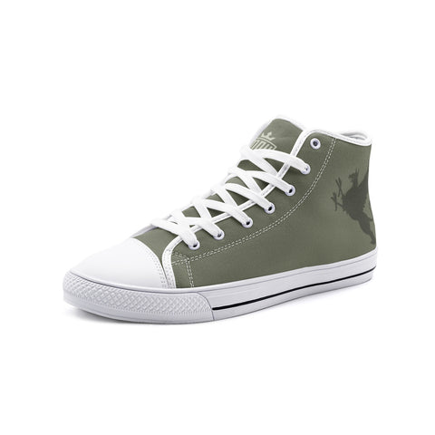 MDK Army Unisex High Top Canvas Shoes