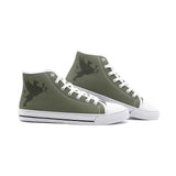 MDK Army Unisex High Top Canvas Shoes