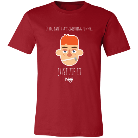 If You Can't Say Something Funny Unisex Jersey Short-Sleeve T-Shirt