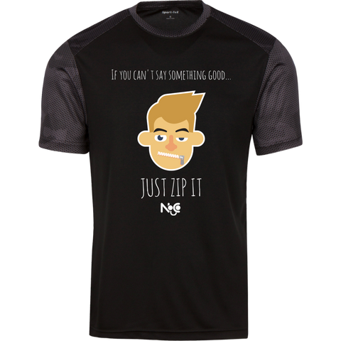 If You Can't Say Something Good CamoHex Colorblock T-Shirt