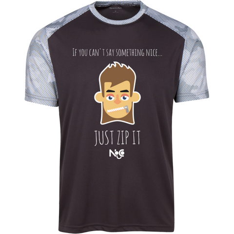 If You Can't Say Something Nice CamoHex Colorblock T-Shirt