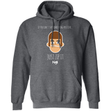 If You Can't Say Something Positive Pullover Hoodie 8 oz.