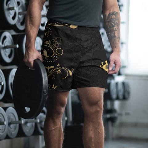 MDK Gold Men's Athletic Long Shorts