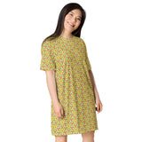 Whimsical Hearts T-shirt dress