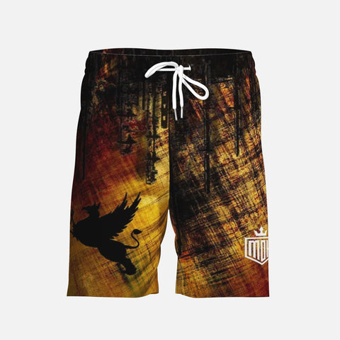 MDK Industrial Design Men's All-over Print Beach Shorts (Printy6)