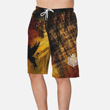 MDK Industrial Design Men's All-over Print Beach Shorts (Printy6)