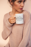 A Head Full Of Dreams 11 oz. White Mug
