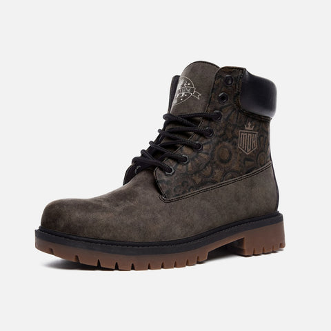 Grunge Chocolate Casual Leather Lightweight boots TB