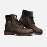 Grunge Chocolate Casual Leather Lightweight boots TB