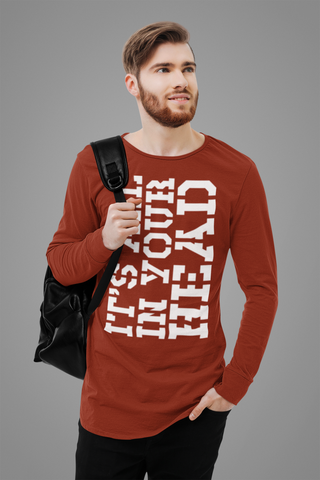Its All In Your Head Men's Jersey LS T-Shirt