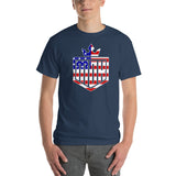 MDK Patriot New Flag (on dark colors) Short Sleeve T-Shirt