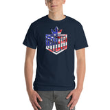 MDK Patriot Dynamic flag (on dark colors) Short Sleeve T-Shirt