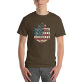 MDK Patriot Old flag (on dark colors) Short Sleeve T-Shirt