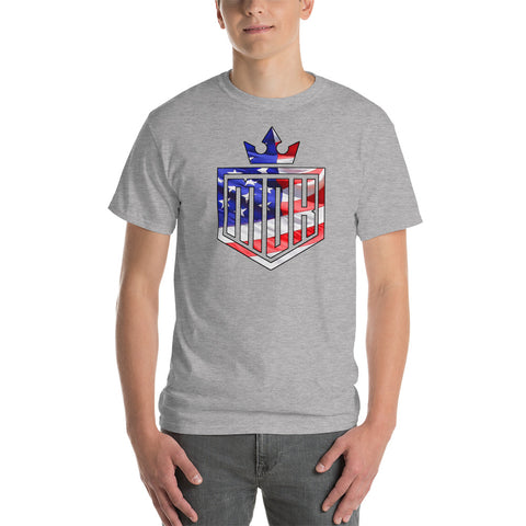 MDK Patriot Dynamic flag (on light colors) Short Sleeve T-Shirt