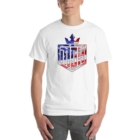 MDK Patriot Dynamic flag (on light colors) Short Sleeve T-Shirt