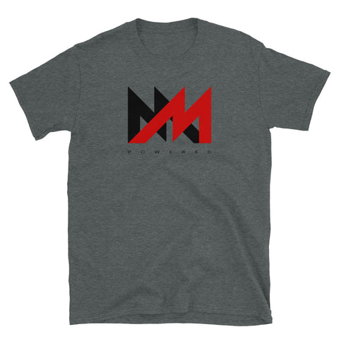 M-Powered Black Short-Sleeve Unisex T-Shirt