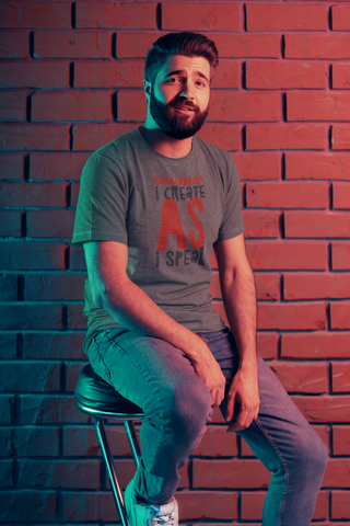 ABRACADABRA: I CREATE AS I SPEAK Softstyle T-Shirt