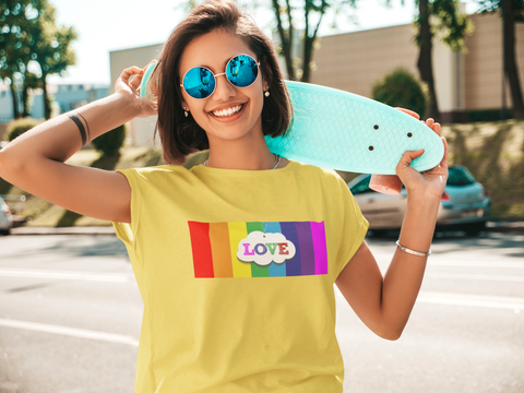 LOVE tag Short-Sleeve Unisex T-Shirt
