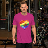 Love Heart Short-Sleeve Unisex T-Shirt