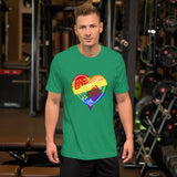 Love Heart Short-Sleeve Unisex T-Shirt