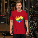 Love Heart Short-Sleeve Unisex T-Shirt